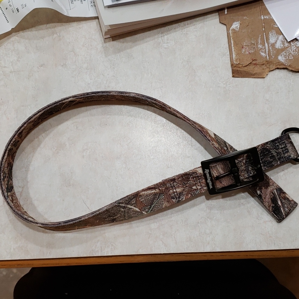 Remington Camouflage Dog Collar